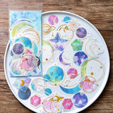 Irregular Shape Paper Sticker