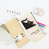 Canvas Cats Pencil Case