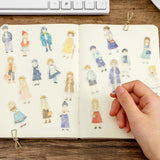 40pcs/pack Hogwarts Diary Mini Paper  Stickers