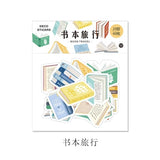 40pcs/pack Hogwarts Diary Mini Paper  Stickers