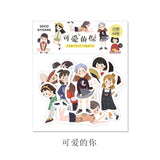 40pcs/pack Hogwarts Diary Mini Paper  Stickers