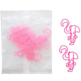 Mini Decorative Metal Pink Pig Flamingo Paper Clips