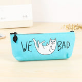 Canvas Cat  Pencil Case