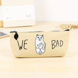 Canvas Cat  Pencil Case
