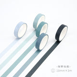 Fall Rainbow Masking Washi Tape Set