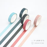 Fall Rainbow Masking Washi Tape Set