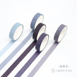 Fall Rainbow Masking Washi Tape Set