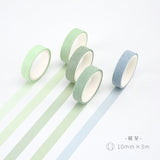Fall Rainbow Masking Washi Tape Set