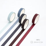 Fall Rainbow Masking Washi Tape Set