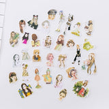 Sailor Moon Panda Plant   Stickers