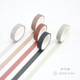 Fall Rainbow Masking Washi Tape Set