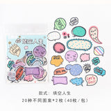Mini Paper Decorative Stickers