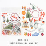 Mini Paper Decorative Stickers