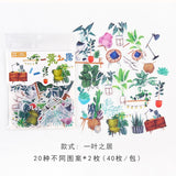Mini Paper Decorative Stickers