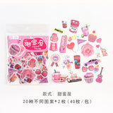 Mini Paper Decorative Stickers