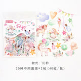 Mini Paper Decorative Stickers