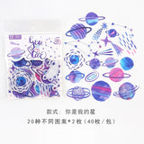 Mini Paper Decorative Stickers